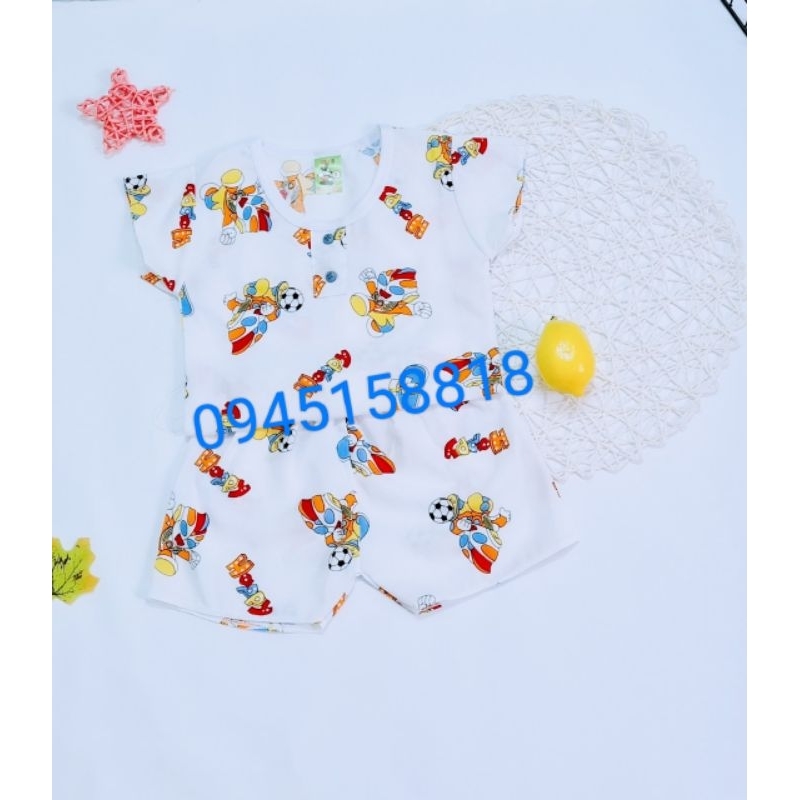 Bộ lanh  cho bé trai từ 7-22kg