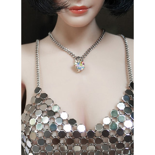 Phụ kiện Búp bê, Figure 1/6 Dây chuyền gắn đá màu