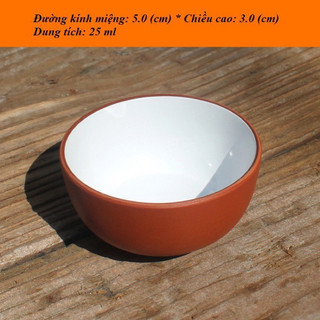 Chén gốm tử sa 25ml uống trà nhỏ xin⚡️