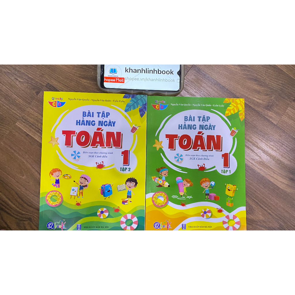 Sách - Bài tập hàng ngày toán 1 - tập 1