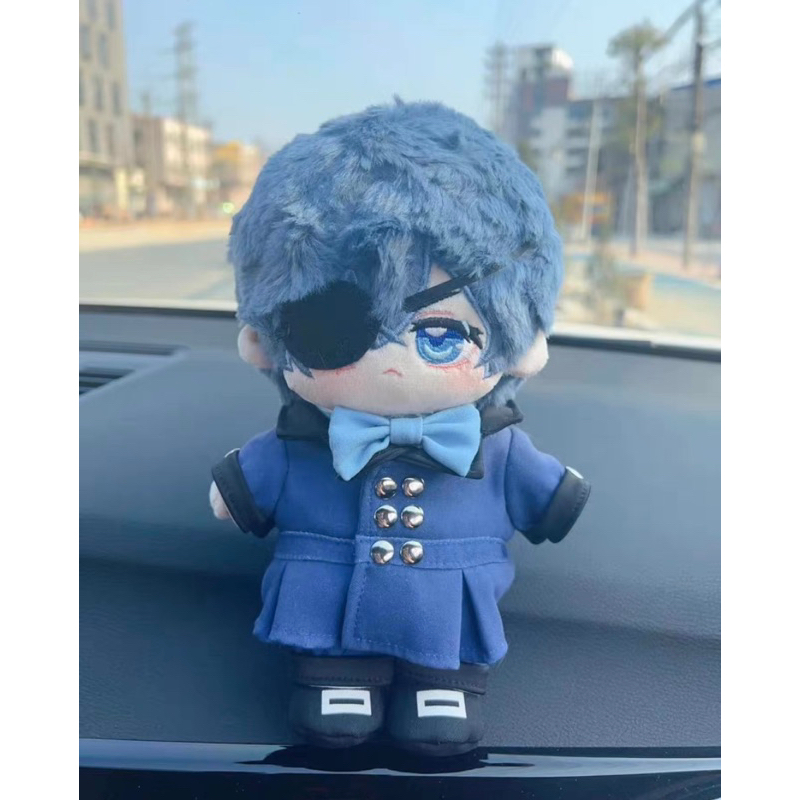 Doll gấu bông 20cm Sebastian/Ciel trong bộ Hắc quản gia Black Butler