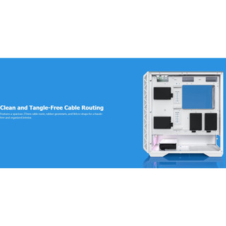 Vỏ Case MONTECH AIR 903 MAX WHITE (SẴN 3 FAN ARGB, 1 FAN NON LED  VÀ HUB SYNC)