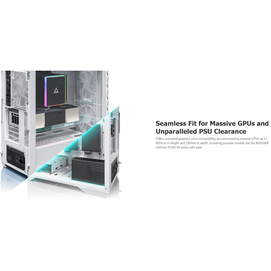 Vỏ Case MONTECH AIR 903 BASE WHITE