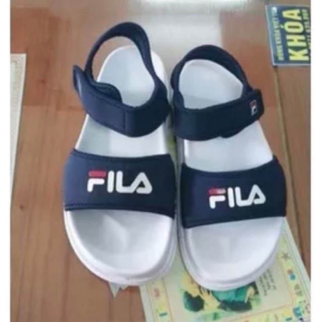 Dép sandal Fi.La hàng VNXK cho bé. Size Korea 170 => 230 tuỳ màu, size tính 230 = 23cm lòng bàn chân.