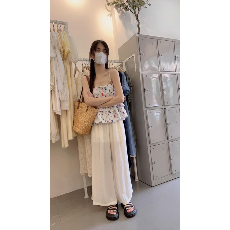 Áo 2 dây tầng cici 2621