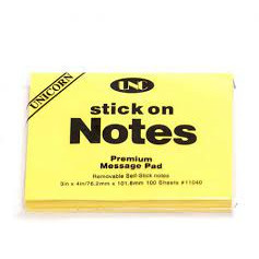 [Giá Kho]-Giấy Note Vàng WINTEX 3X4-Giấy Ghi Chú