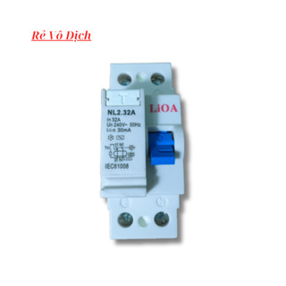 ATTOMAT CHỐNG GIẬT LiOA 2 CỰC- ÁT CÀI 32A 40A 63A