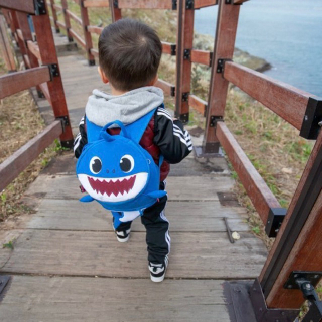 SẴN - Balo đi học Pingfong Babyshark dễ thương cho bé trai bé gái hàng Hàn săn sale