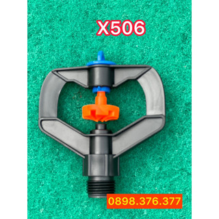 Combo 10 béc x506 - béc phun hạt mịn bán kính từ 3-5 mét 1 bên, kết nối ren 21