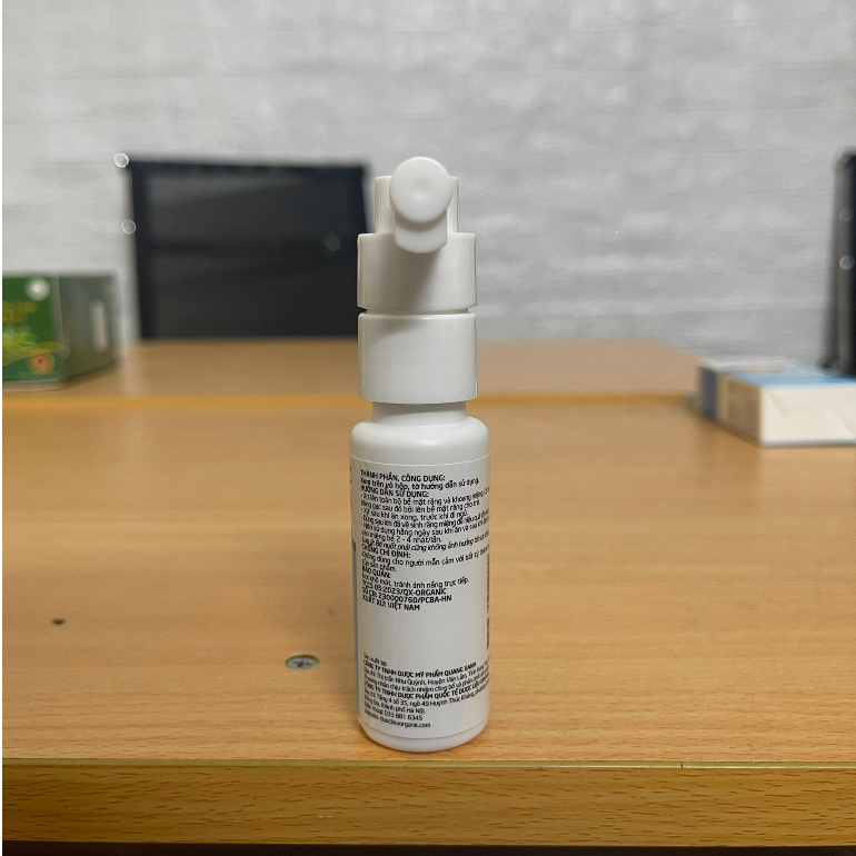 Xịt chống sâu răng BaPi Organic chăm sóc và bảo vệ răng bé chắc khỏe