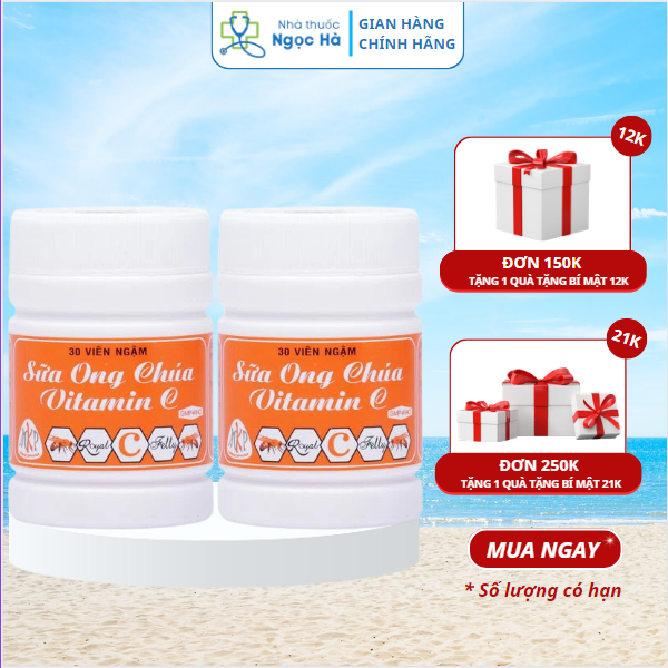 Kẹo sữa ong chúa vitamin c