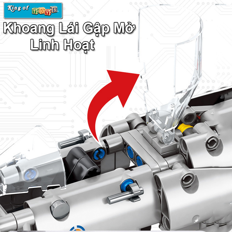 Đồ Chơi Lắp Ráp Kiểu Lego Điều Khiển Từ Xa RC Technic Mô Hình Máy Bay Tiêm Kích Phản Lực J15-20 SU35 705995-96 900+PCS