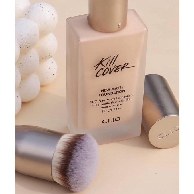 Kem Nền Clio Kill Cover Glow Foundation SPF50+ PA++++ 38g Kèm cọ