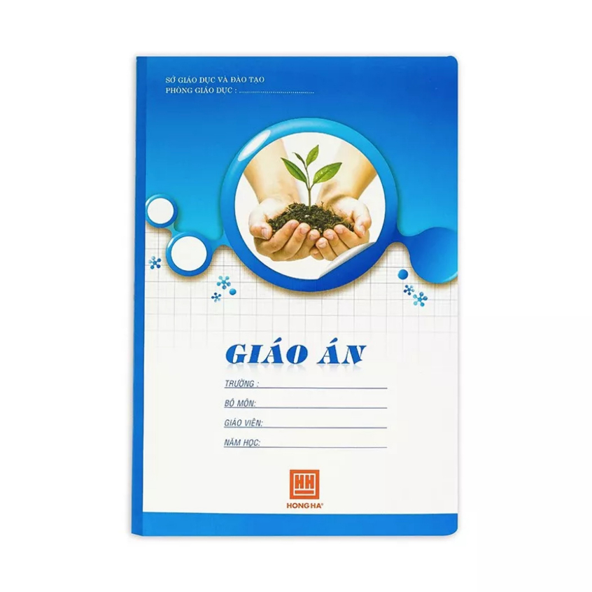 Vở Giáo Án Ô Ly  A4 Hồng Hà 200 Trang 4522 - vở kẻ caro giáo viên, học sinh, sinh viên - 5 quyển