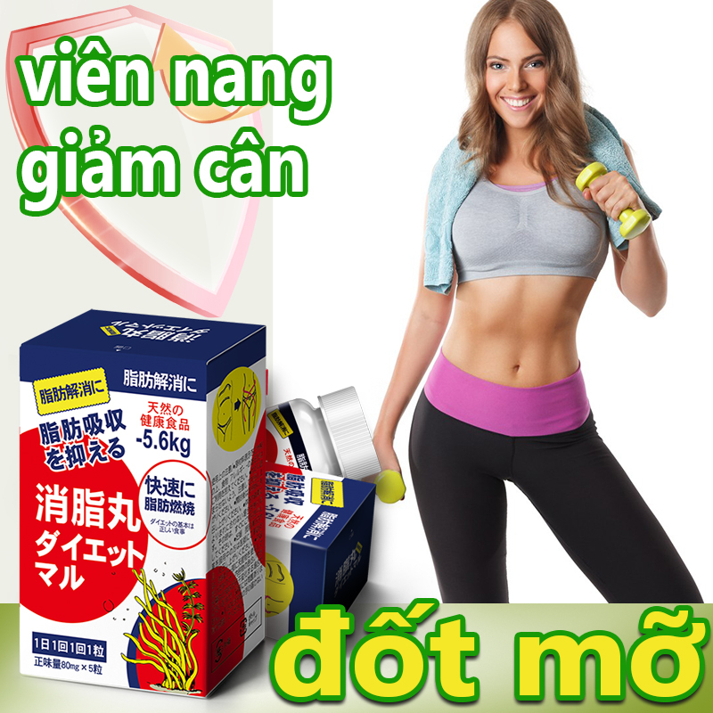 Sản phẩm giảm cân Nhật BảnGiảm béo 7 ngày nhập khẩu từ Nhật Bản*（1-8kg）giảm cân - Mua 5 tặng 1 Sausando viên nang giả