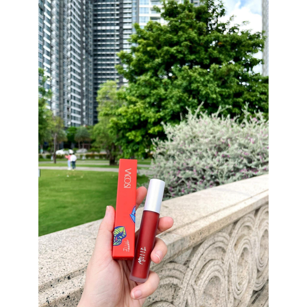 Son Kem Mịn Lì VACOSI Matte Ink Lip Cream