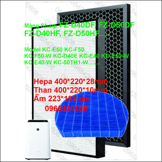 Màng lọc sharp #fz-d40df, #fz-d50df, #fz-d40hf, #fz-d50hf, kc-d40, kc-e50, kc-d50, kc-j50....