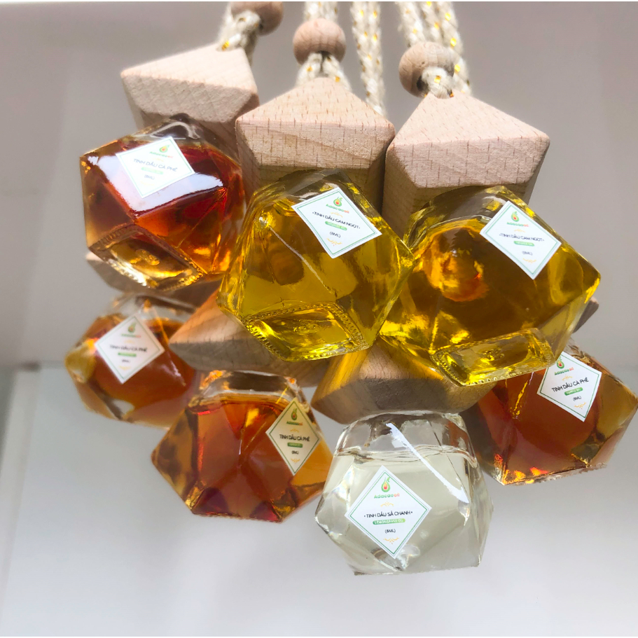 Tinh dầu thiên nhiên treo phòng, tủ quần áo, xe ô tô - mùi tự chọn - có kiểm định COA, MSDS