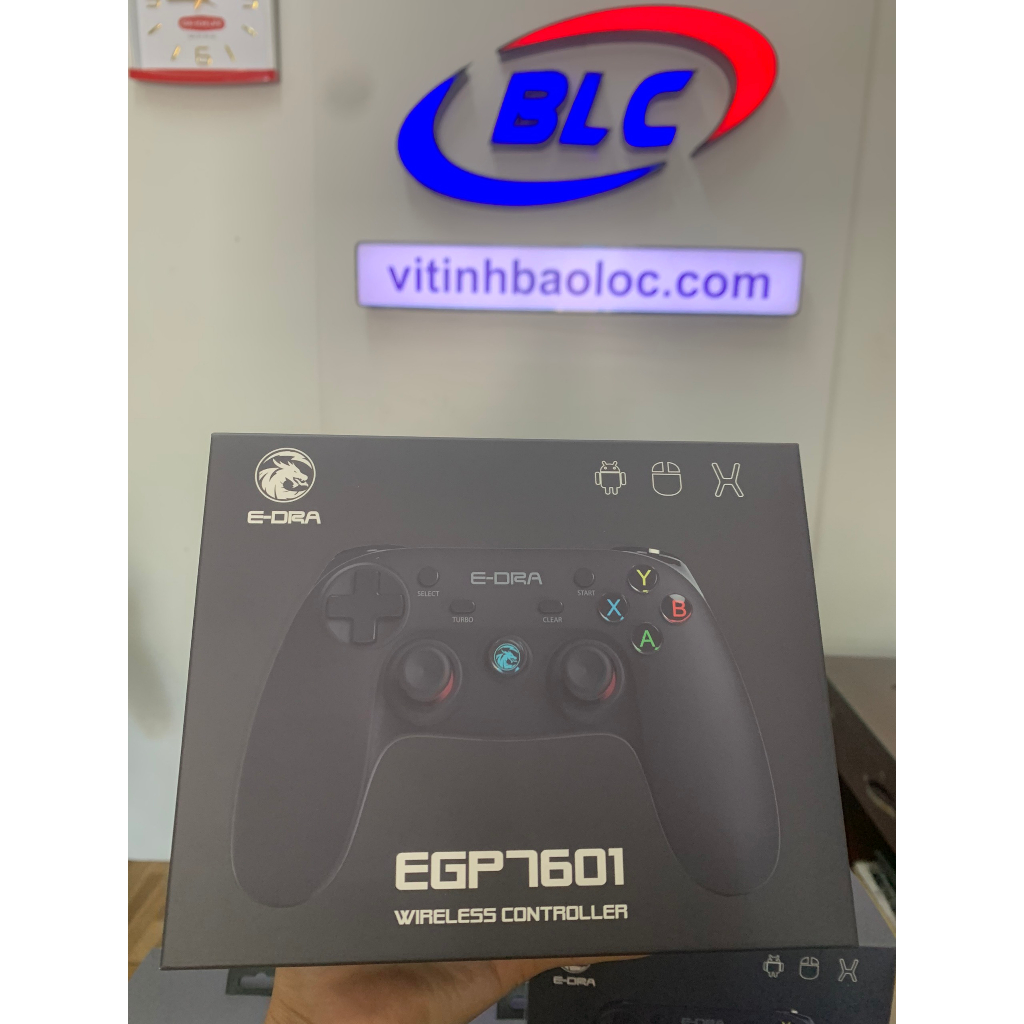 Tay cầm chơi game E-DRA EGP7601 wireless