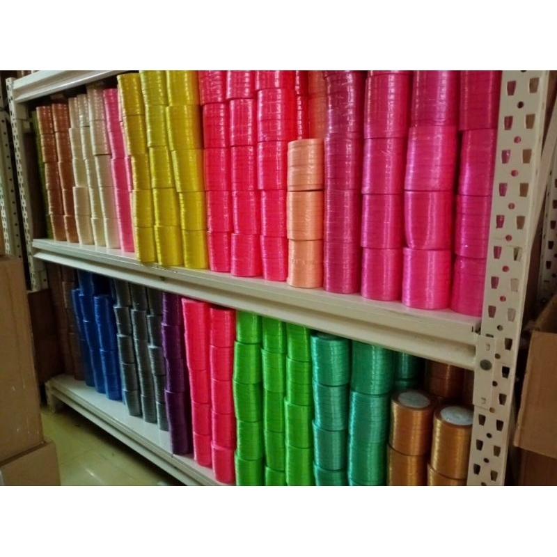 Cuộn ruy băng nhiều màu dài 22m, dây gói quà , gói hoa, dây trang trí,phụ liệu nơ bờm,