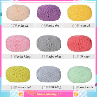 Len Milk Cotton 50gr (Mã 01-80)