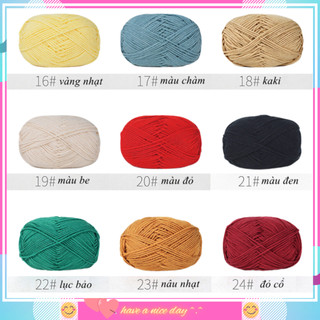 Len Milk Cotton 50gr (Mã 01-80)