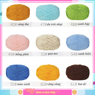 Len Milk Cotton 50gr (Mã 01-80)