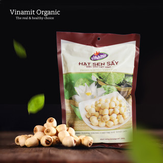 Hạt sen truyền thống Vinamit 250g giòn giòn ngon ngon vị tự nhiên