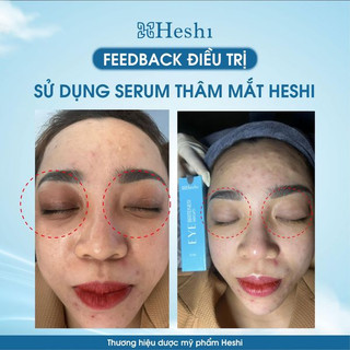 Thâm mắt HESHI kem dưỡng mắt giảm quầng thâm mắt chống thâm mắt kem tan bọng mắt