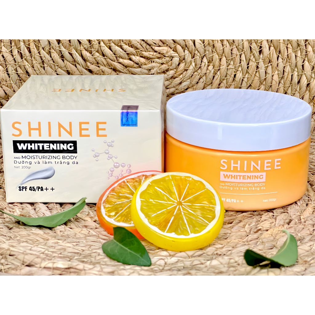 SHINEE - Kem Dưỡng Trắng Da Dành Cho Cơ Thể - WHITENING AND MOISTURIZING BODY SHINEE