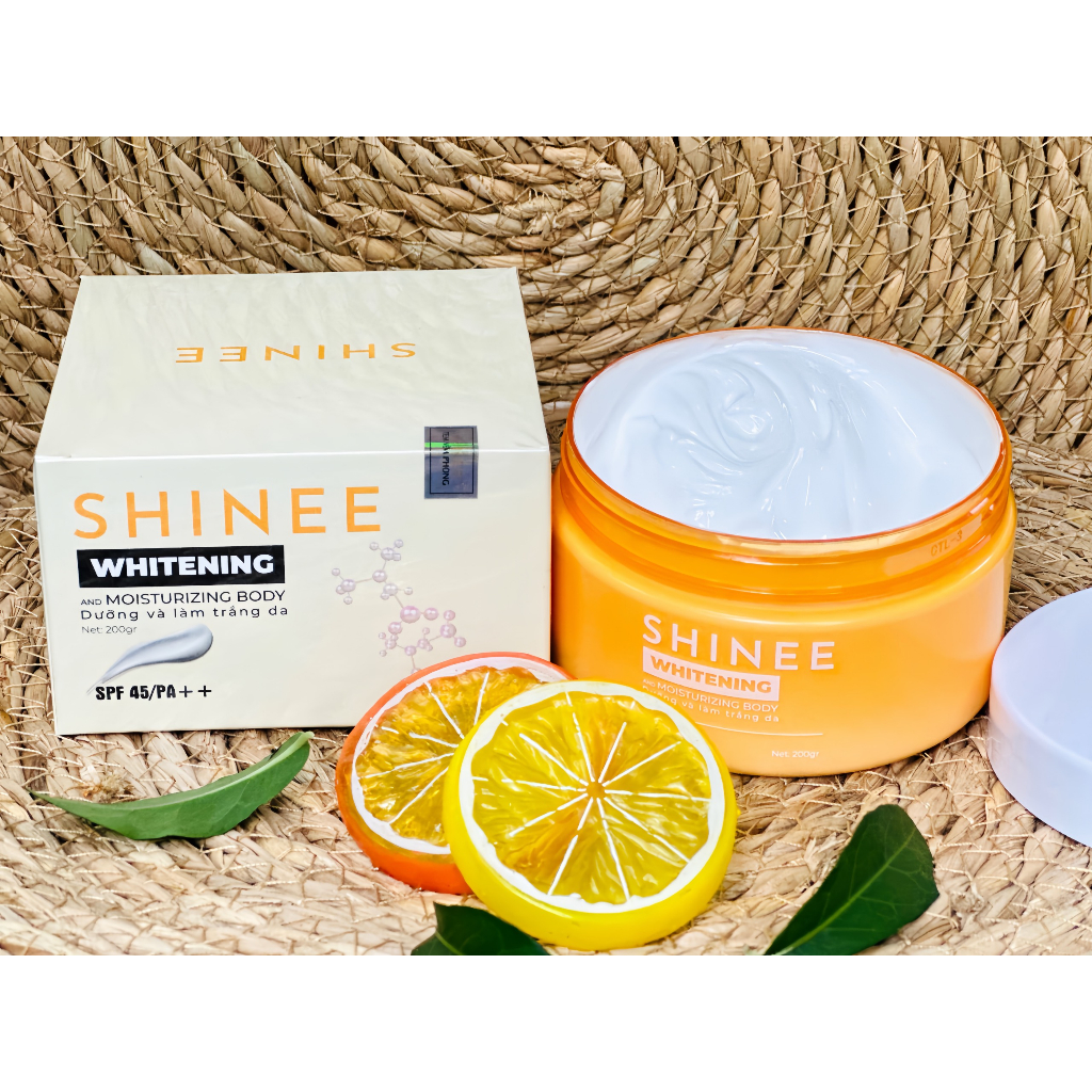 SHINEE - Kem Dưỡng Trắng Da Dành Cho Cơ Thể - WHITENING AND MOISTURIZING BODY SHINEE