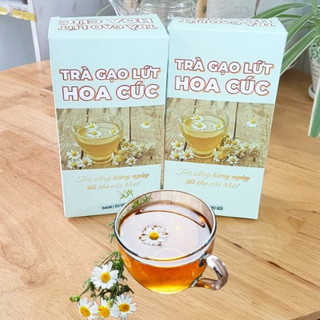 Trà gạo lứt hoa cúc- tốt cho sức khỏe 1 hộp-340gr