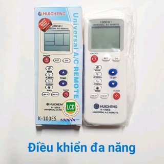 Điều khiển điều hòa đa năng (tặng kèm pin)