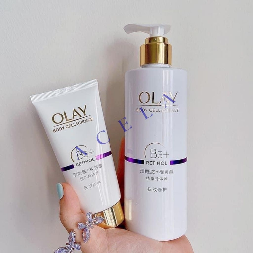 Sữa Dưỡng Thể Olay B3 Retinol 250ML - OLAY B3 Bright Ultra Whitening Dưỡng Trắng Da Toàn Thân Hiệu Quả_ACELA STORE