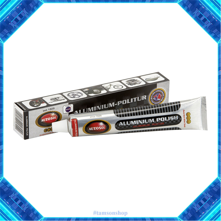 Tuýp Đánh Bóng Nhôm Chuyên Dụng Autosol Aluminum 75ml