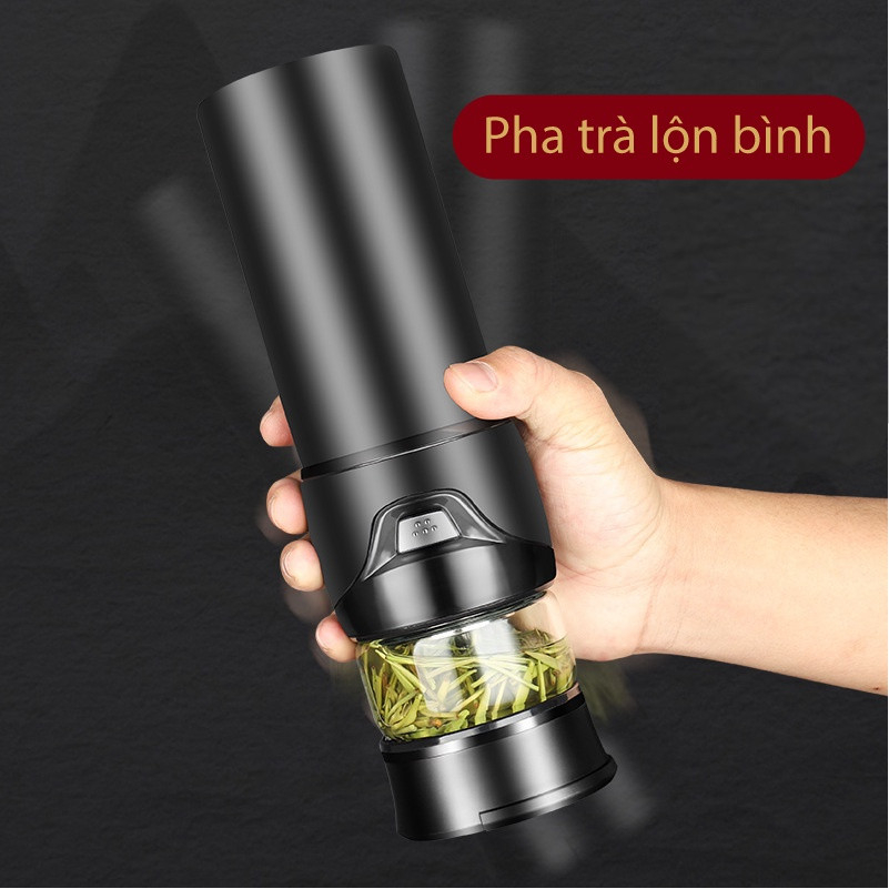 Bình pha trà Chính Hãng KAW, Dung Tích 450ml, Inox 316 An Toàn Sức Khỏe