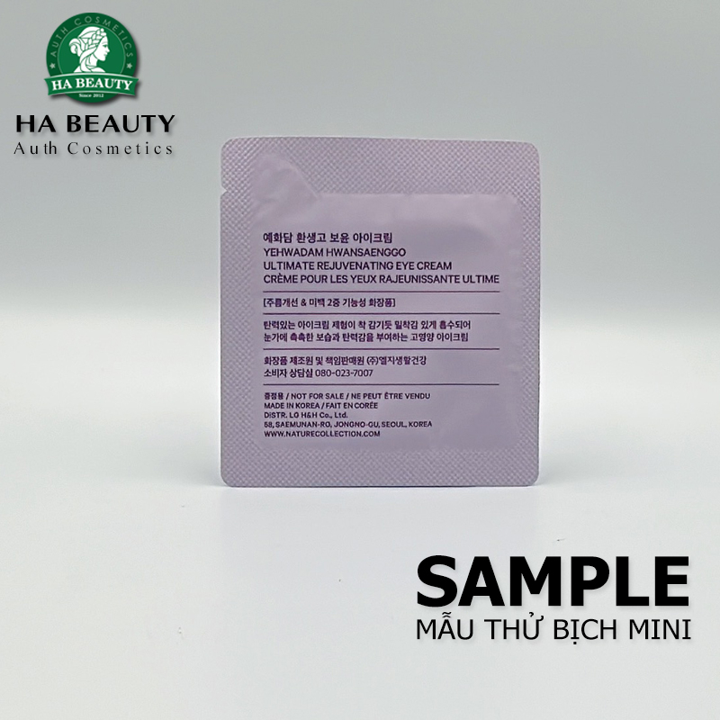 Serum dưỡng ẩm chống lão hóa da nám nếp nhăn The Face Shop Yehwadam Hwansaenggo Ultimate Rejuvenating Serum
