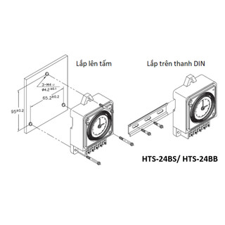 Công tắc hẹn giờ tự động bật, tắt