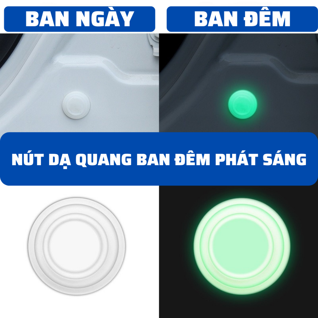 Nút giảm chấn , giảm lực đóng cửa ô tô , bộ đệm núm cao su chống va đập chống ồn cánh cửa oto, xe hơi K221