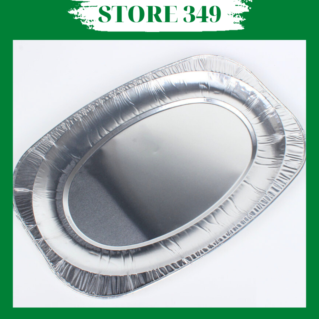 5 ĐĨA GIẤY BẠC OVAL 900ML