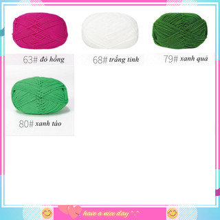 Len Milk Cotton 50gr (Mã 01-80)