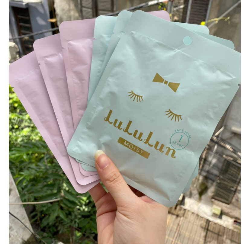 Mặt Nạ LuLuLun Dưỡng Ẩm Face Mask Balance 7F - Blue Moist 5F 29g