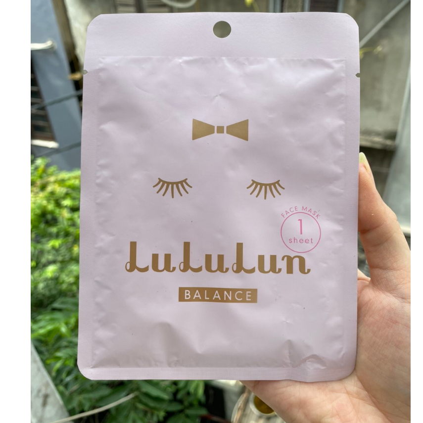 Mặt Nạ LuLuLun Dưỡng Ẩm Face Mask Balance 7F - Blue Moist 5F 29g