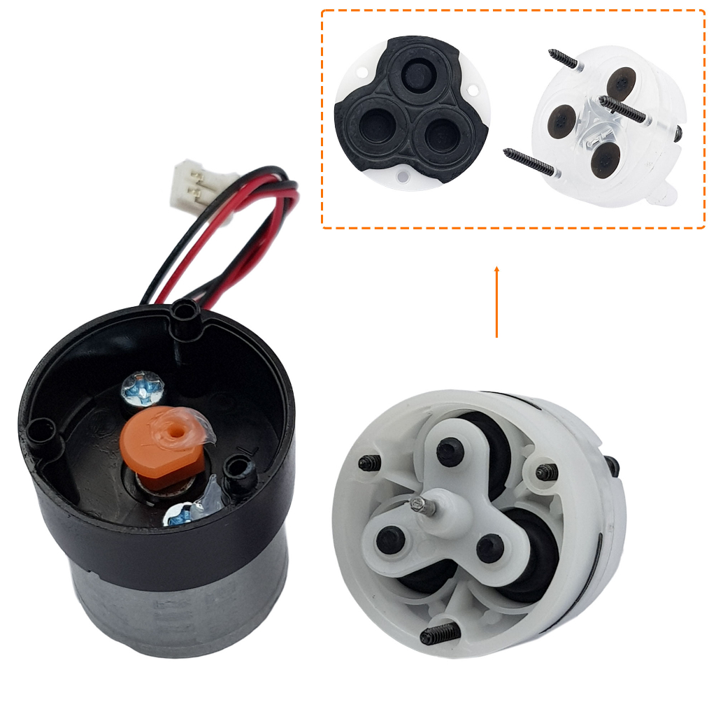 Máy bơm nước mini tự mồi 3 - 3.7V 310 bơm nước , sục khí oxi bể cá