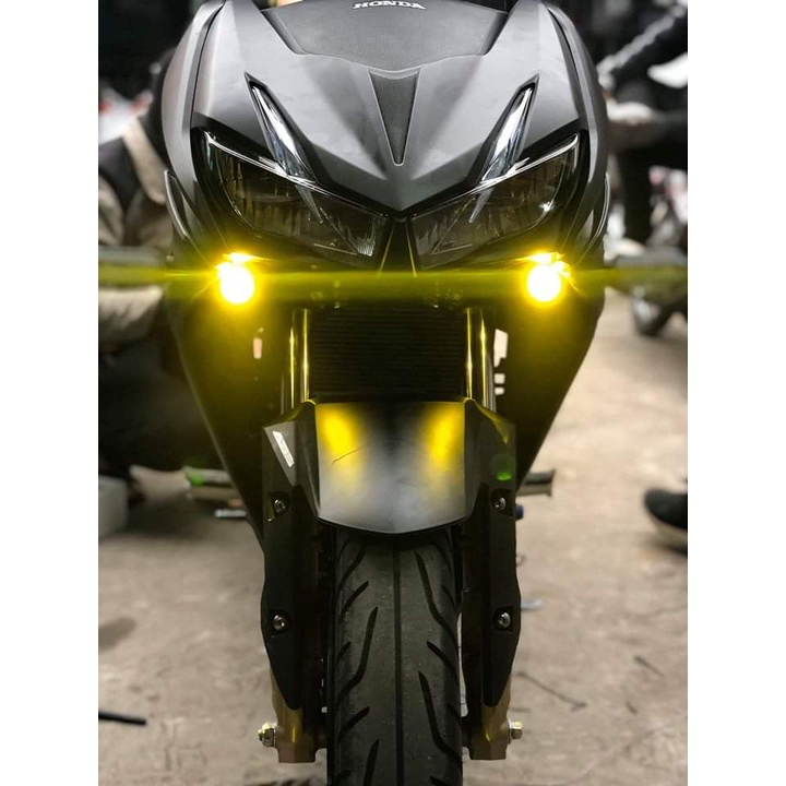 Đèn trợ sáng mini L3-2 màu cốt vàng pha trắng