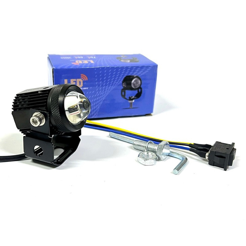 Đèn trợ sáng mini L3-2 màu cốt vàng pha trắng