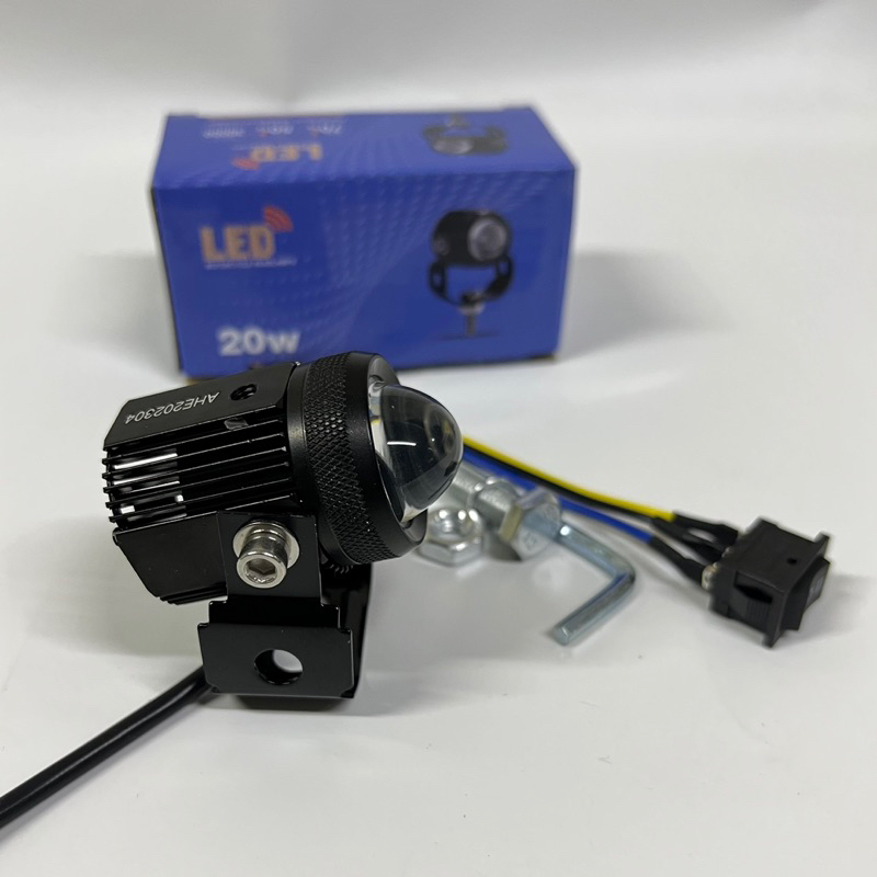 Đèn trợ sáng mini L3-2 màu cốt vàng pha trắng