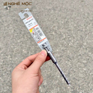 Mũi khoan bê tông Bosch SDS PLUS-5X, đầu 4 cạnh