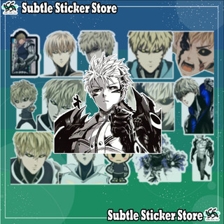 - Set 10/15 Sticker Genos anime One-Punch Man / OPM dán trang trí siêu đẹp chống nước chống xước