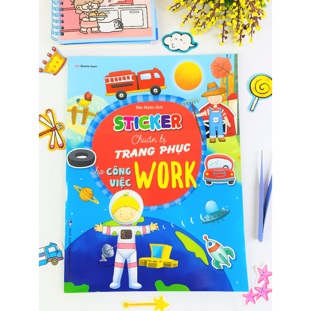 Sách - Combo 3 cuốn Sticker Chuẩn Bị Trang Phục - ndbooks
